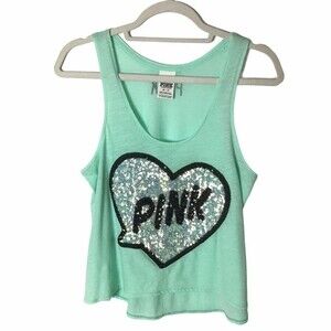 PINK Victoria’s Secret Sequin Top